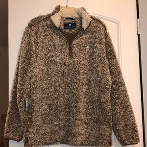 Southern Shirt Sherpa Pullover